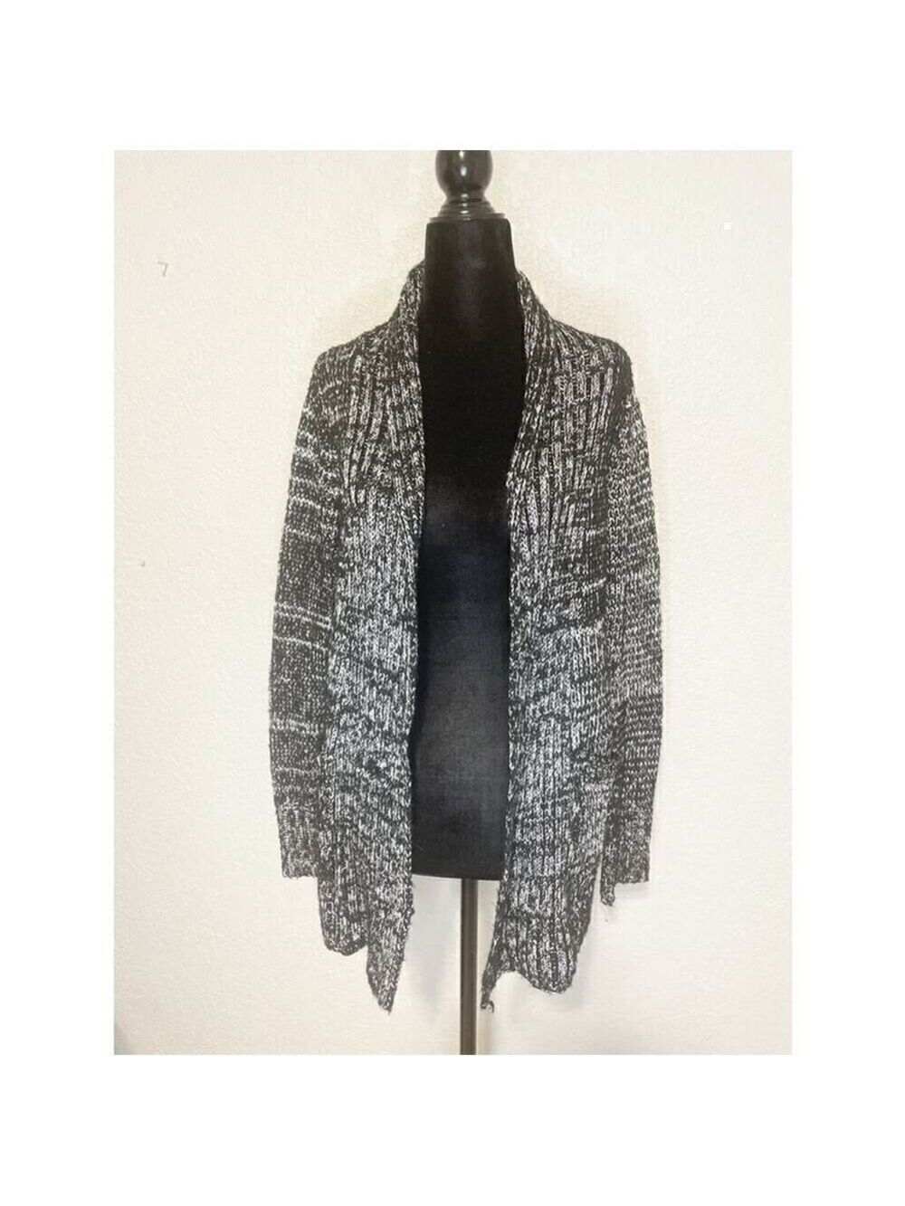 Collective Concepts Black and Silver Cardigan
